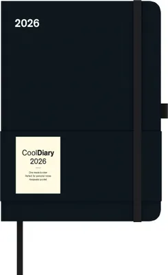 Produktbild von Black 2026 - Diary - Buchkalender - Taschenkalender - 16x22