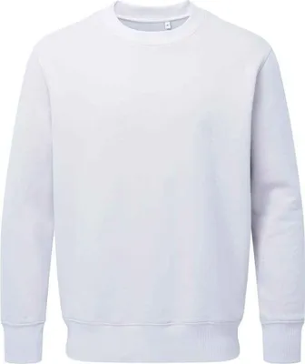 Image de Anthem - Sweat-shirt en coton issu de l'agriculture biologique pour homme/femme unie PC4755 (L) (Blanc)