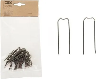 Produktbild von Ferrarium Klammern (50 Stück) 1 cm breit, 5 cm lang