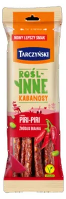 Zdjęcie produktu dla Roślinne Kabanosy Piri Piri 90 g Tarczyński