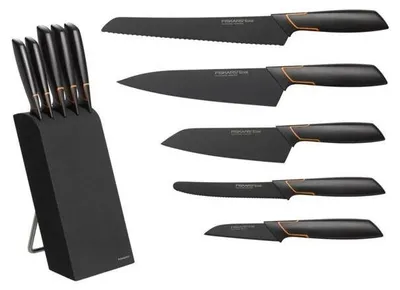 Obrázek produktu pro Fiskars 978791, Nerezová ocel, Černá, Černá, Oranžová
