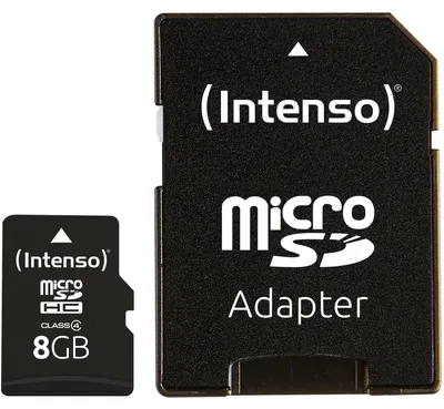 Image de Intenso MICRO Secure Digital Card Micro SD Class 4 8 GB Speicherkarte