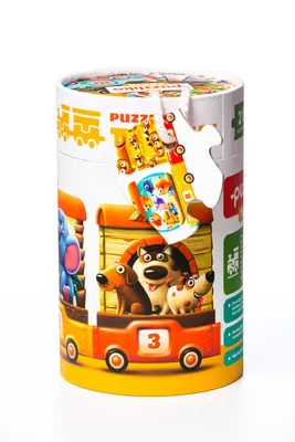 Obrázek produktu pro Vlak 94 cm : naučné puzzle 20 dílků