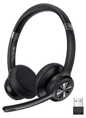 Obrázek produktu pro Bluetoothová sluchátka s mikrofonem, potlačující okolní hluk (ENC) a USB adaptér