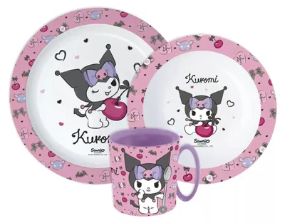 Produktbild von Hello Kitty Kuromi Essgeschirr, Set