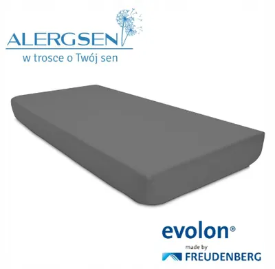 Produktbild von Alergsen Spannbettlaken Milbenschutz Grau 60x120 cm