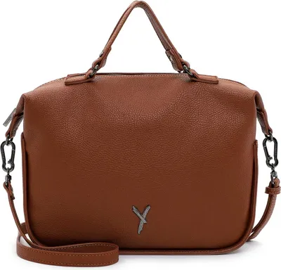 Produktbild von SURI FREY Umhängetasche Schultertasche Gitty Bowlingbag Darkcognac braun