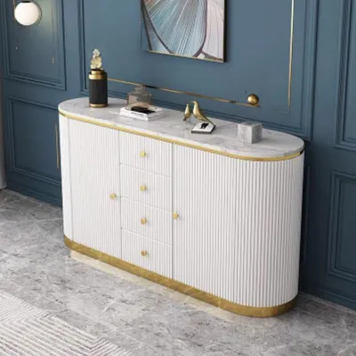 Immagine prodotto di Credenza Cassettiera Bianco Credenze Legno Mobili Cassettiere