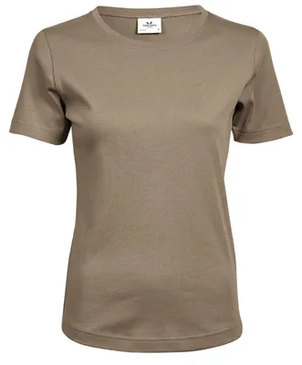 Produktbild von Tee Jays Damen Interlock T-Shirt, Rundhalsausschnitt, Kurzarm FK910 (3XL) (Trikot)