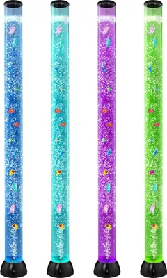 Obrázek produktu pro Bubble Tube Lamp 16 barev 150 cm Smyslová akvarijní lampa pro uklidnění a relaxaci