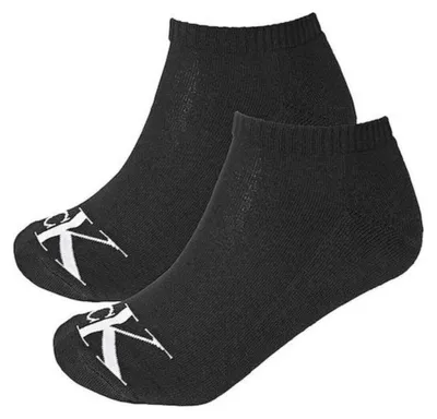 Produktbild von Calvin Klein - Knöchelsocken für Herren (2er-Pack) NA1350 (43 EU - 47 EU) (Schwarz)