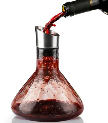 Zdjęcie produktu dla Karafka do czerwonego wina, pojemność 1500 ml, z filtrem