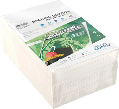 Produktbild von Ultimate Guard Comic Backing Boards Thick Current Size (100)