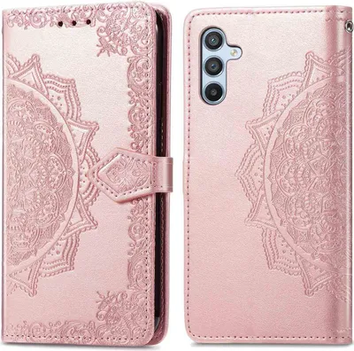 Image de imoshion Bibliothèque Mandala pour le Samsung Galaxy A26 - Or Rose