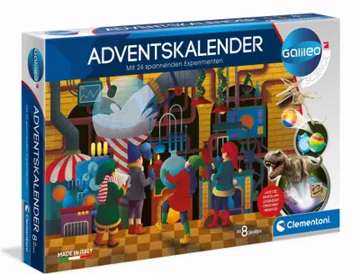 Produktbild von Clementoni 59190 Galileo Science Adventskalender 2020 Wissenschaft lernen