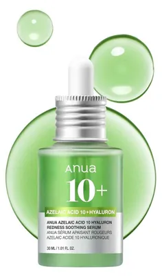 Obrázek produktu pro Anua Azelaic Acid 10 Hyaluron Redness Soothing Serum 30 ml