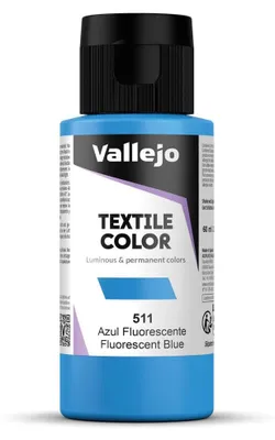 Textilfarbe fluoreszierend Blau 60 ml