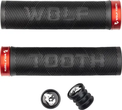 Produktbild von Wolf Tooth Echo Lock-On Griff, black/red