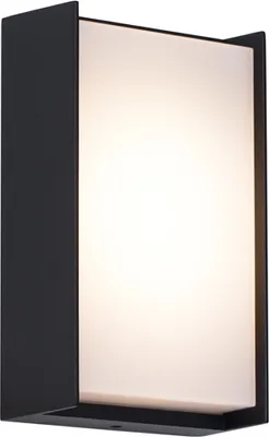 Produktbild von Moderne Außenwandleuchte Schwarz inkl  LED IP65 Packet