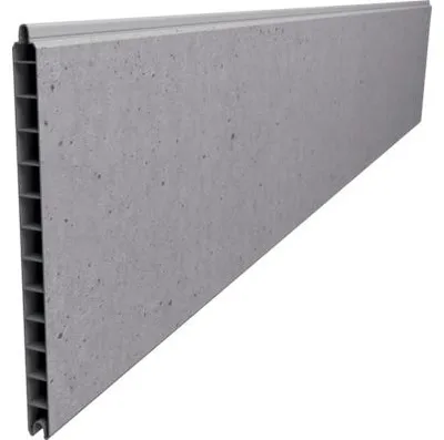 Produktbild von Einzelprofil GroJa BasicLine 180 x 30 cm Concrete Grey