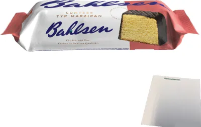 Produktbild von Bahlsen Comtess feiner Rührkuchen Marzipan Typ Marzipan (350g Packung) + usy Block
