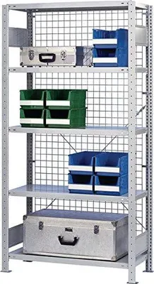 Produktbild von Verzinkte Drahtgitterseitenwand, T.800mm, für Steckregale