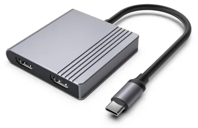 Immagine prodotto di Gembird Usb Type-C 3-In-1 Multi-Port Adapter Grey