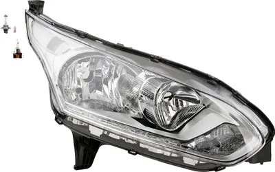 Produktbild von Scheinwerfer passend für Ford Transit Connect 13 02/13-06/18 rechts + Leuchtmit. 1912544 FT1113W029AA Johns