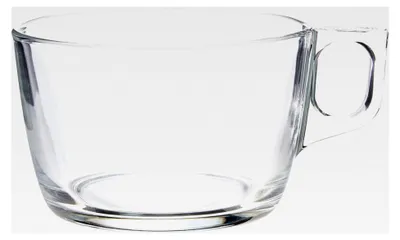 Produktbild von Arcoroc Voluto Jumbotasse, 500 ml, Glas, transparent, 1 Stück