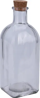 Produktbild von Glasflasche mit Kork-Verschluss neuetischkultur