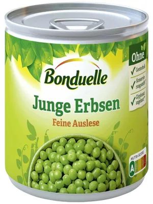 Produktbild von Bonduelle Junge Erbsen Feine Auslese 12 x 140g