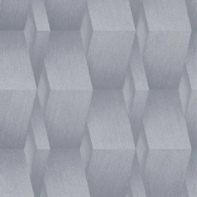 Produktbild von Erismann - Strukturtapete, 3D Geometrisch AG2005 (10 m x 53 cm) (Grau)