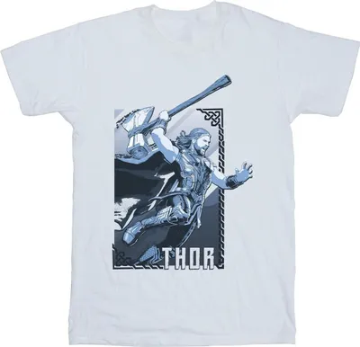 Produktbild von Marvel - "Love And Thunder" T-Shirt für Herren BI52171 (XXL) (Weiß)