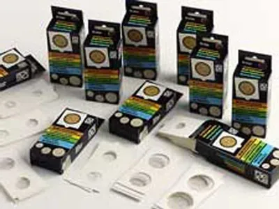 Produktbild von DAVO 28053 Münzrähmchen 25 (25 Stk.)