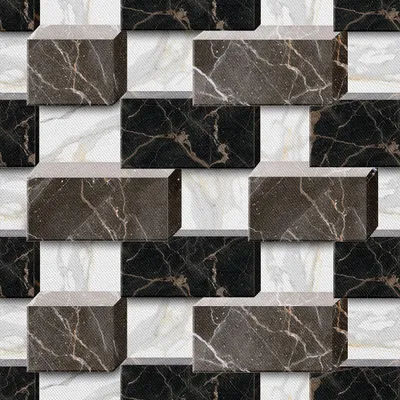 Image de OUTDOOR DECOSTOMES OXFORD - Motif brique de marbre