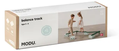 Productafbeelding van MODU Balance Track, balansbord, groen, mintgroene kleur, draagvermogen 80 kg, materiaal: schuim, hout,gecertificeerd, afmetingen: 700 mm