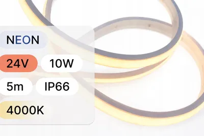 Produktbild von LED-Band 10W 4000K Neutralweiß 9,8x5,5mm IP66