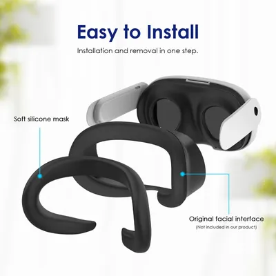 Image de VORTEX VR Kit de Protection 3-en-1 en Silicone pour Meta Quest 3 / 3S / 2 – Housse Lunettes, Protection Visage & Manettes avec Sangle – Accessoires VR