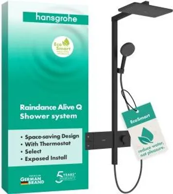Imagen del producto de HANSGROHE 24581670: Sistema de ducha Raindance Alive Q