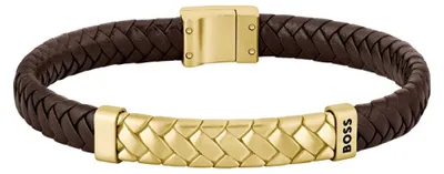 Produktbild von Elegantes Lederarmband für Männer Tailored 1580675 - Länge: 19 cm