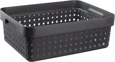 Produktbild von NHG Aufbewahrungskorb SEOUL BASKET M PP grau