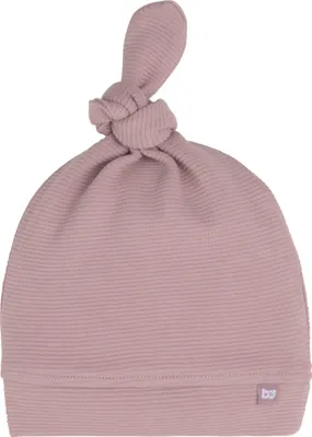 Produktbild von Baby's Only Knotenmütze Pure - Alt Rosa - 3-6 Monate - 100% Baumwolle