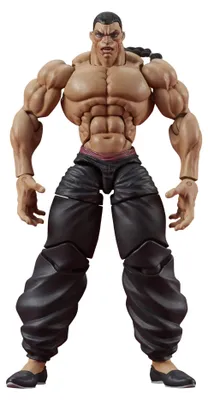 Immagine prodotto di Baki Hanma Digaction, action figure di Retsu Kaioh, 7 cm