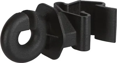 Produktbild von Corral - COR441180 - T-Post ring insulator, black, for up to 10 mm, 25 pcs