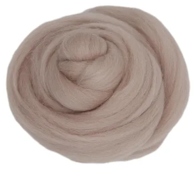 Produktbild von Filzwolle 20gr. Wolle (Wolle) / Märchenwolle zum Trockenfilzen und Nassfilzen Sand