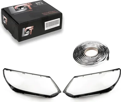 Produktbild von 2x Scheinwerfer Glas Streuscheibe links rechts Set für VW Tiguan 5N 2011-2018