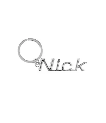 Productafbeelding van Cool car keyrings - Auto sleutelhanger met naam Nick