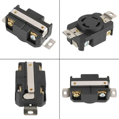 Produktbild von NEMA L14-30R 30A 125V/250V Drehverriegelung Elektrischer Stecker Buchse Wandsteckdose