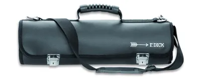 Obrázok produktu pre F. DICK Rolltasche ohne Inhalt Messertasche unbestückt mit 12 Fächern Lederoptik