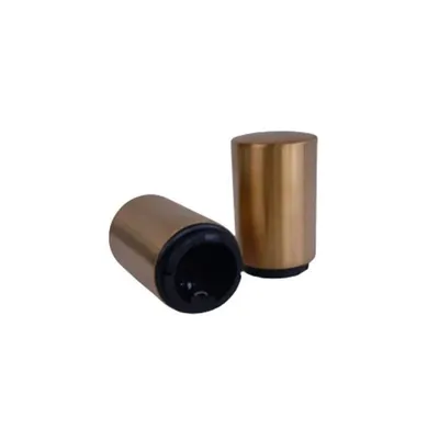 Produktbild von Goldener Flaschenöffner - Bierflaschenöffner -  Design Flaschenöffner - Kapselheber - Metall Flaschenöffner - Barzubehör